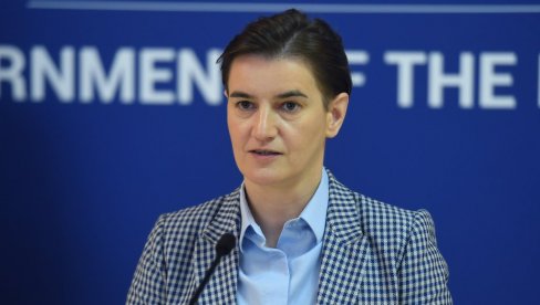 ANA BRNABIĆ: Politika predsednika Vučića i Srpske napredne stranke je briga o ljudima ANA BRNABIĆ: Politika predsednika Vučića i Srpske napredne stranke je briga o ljudima