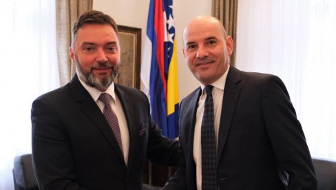 САСТАНАК СА АМБАСАДОРОМ СРБИЈЕ: Има простора за побољшање економске сарадње САСТАНАК СА АМБАСАДОРОМ СРБИЈЕ: Има простора за побољшање економске сарадње