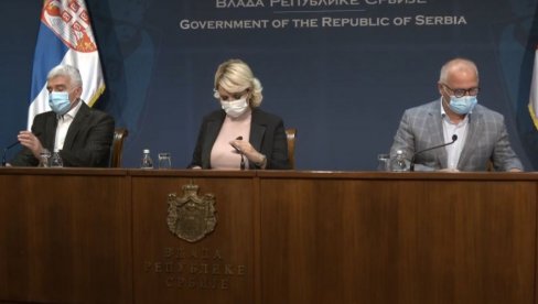 КОНФЕРЕНЦИЈА КРИЗНОГ ШТАБА: Београд највеће жариште, оштрија контрола у јавном превозу и угоститељским објектима (ВИДЕО) КОНФЕРЕНЦИЈА КРИЗНОГ ШТАБА: Београд највеће жариште, оштрија контрола у јавном превозу и угоститељским објектима (ВИДЕО)