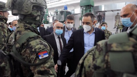ПОКАЗАЋЕМО ЈАКУ ВОЈСКУ У СУБОТУ: Вулин каже да се ће Србија на вежби видети да је сигурна и мирна ПОКАЗАЋЕМО ЈАКУ ВОЈСКУ У СУБОТУ: Вулин каже да се ће Србија на вежби видети да је сигурна и мирна