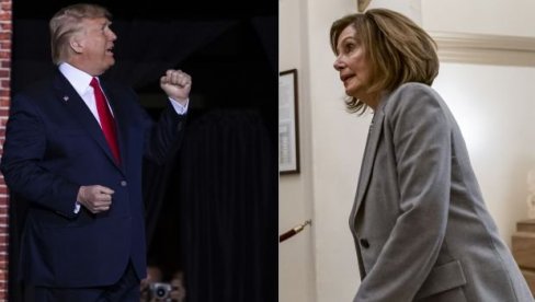 LUDA NENSI TREBA DA BUDE PREGLEDANA: Rat Donalda Trampa i Nensi Pelosi ne prestaje - rafalna paljba uvreda na oba fronta LUDA NENSI TREBA DA BUDE PREGLEDANA: Rat Donalda Trampa i Nensi Pelosi ne prestaje - rafalna paljba uvreda na oba fronta