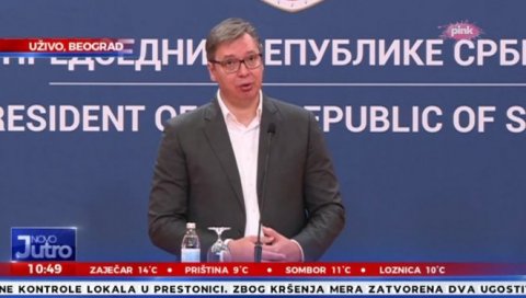 ВУЧИЋ О ТОМЕ ШТА СЕ ОЧЕКУЈЕ ОД СРБИЈЕ: Председник Србије открио планове Албанаца ВУЧИЋ О ТОМЕ ШТА СЕ ОЧЕКУЈЕ ОД СРБИЈЕ: Председник Србије открио планове Албанаца