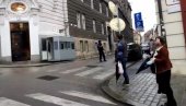 PUCNJAVA U CENTRU ZAGREBA: Ranjen policajac na Markovom trgu, napadač se ubio PUCNJAVA U CENTRU ZAGREBA: Ranjen policajac na Markovom trgu, napadač se ubio
