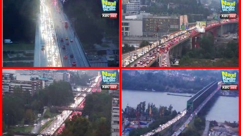 SAOBRAĆAJNI KOLAPS U BEOGRADU: Saobraćaj mili zbog kiše, evo koje deonice su najzakrčenije SAOBRAĆAJNI KOLAPS U BEOGRADU: Saobraćaj mili zbog kiše, evo koje deonice su najzakrčenije