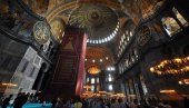 TURSKA POČINJE RESTAURACIJU KUPOLE DŽAMIJE AJA SOFIJA: Ostaće otvorena za posetioce i vernike tokom radova