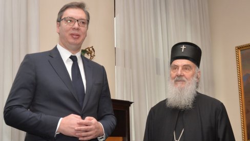 ВУЧИЋ СЕ ОПРОСТИО ОД ИРИНЕЈА: Част ми је била што сам Вас познавао. Такви као Ви никада не одлазе... ВУЧИЋ СЕ ОПРОСТИО ОД ИРИНЕЈА: Част ми је била што сам Вас познавао. Такви као Ви никада не одлазе...