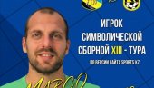 СТИГЛА НАГРАДА ЗА СЈАЈНЕ ОДБРАНЕ: Српски голман у тиму кола казахстанске лиге СТИГЛА НАГРАДА ЗА СЈАЈНЕ ОДБРАНЕ: Српски голман у тиму кола казахстанске лиге