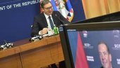 VUČIĆ RAZGOVARAO SA MEDVEDEVIM: Srdačan sastanak putem video linka predsednika Srbije i zamenika predsednika Saveta bezbednosti Rusije