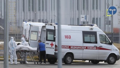 РУСИ ОБОРИЛИ ЦРНИ РЕКОРД! Више од 19.000 заражених у само једном дану, преминуло 389 пацијената РУСИ ОБОРИЛИ ЦРНИ РЕКОРД! Више од 19.000 заражених у само једном дану, преминуло 389 пацијената