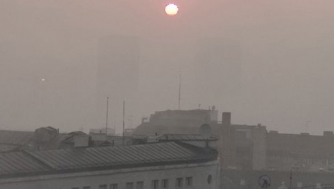 VAZDUH NAM SVE CRVENIJI: Beograd i nekoliko drugih gradova Srbije, po podacima sajta Ervizual, često među najzagađenijima u svetu VAZDUH NAM SVE CRVENIJI: Beograd i nekoliko drugih gradova Srbije, po podacima sajta Ervizual, često među najzagađenijima u svetu