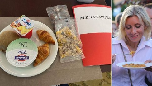 OBED IZ SVEMIRA: Kako je Marija Zaharova opisala doručak u grčkom hotelu OBED IZ SVEMIRA: Kako je Marija Zaharova opisala doručak u grčkom hotelu