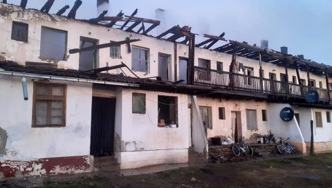 НИЈЕ ПЛАНУЛО НАМЕРНО: Истрага о пожару који је прошле недеље прогутао зграду у насељу Економија 1 у Бачу НИЈЕ ПЛАНУЛО НАМЕРНО: Истрага о пожару који је прошле недеље прогутао зграду у насељу Економија 1 у Бачу