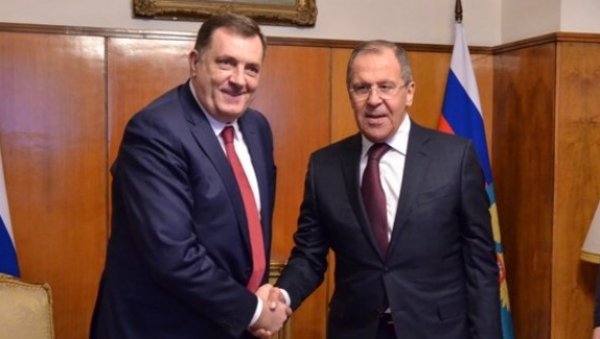 РЕПУБЛИКА СРПСКА ЈЕ ЗАХВАЛНА Додик упутио честитку Лаврову поводом важног дана РЕПУБЛИКА СРПСКА ЈЕ ЗАХВАЛНА Додик упутио честитку Лаврову поводом важног дана