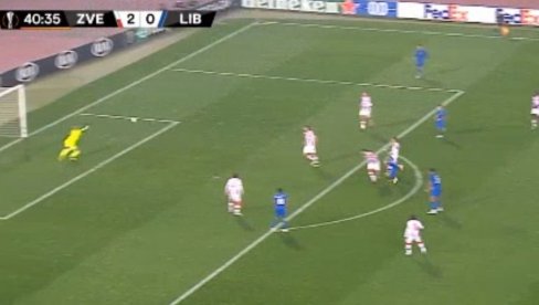 ŠTA URADI SANOGO? Pogledajte pogodak kojim je Slovan smanjio rezultat, golu prethodila greška zvezdinog veznjaka (VIDEO) ŠTA URADI SANOGO? Pogledajte pogodak kojim je Slovan smanjio rezultat, golu prethodila greška zvezdinog veznjaka (VIDEO)