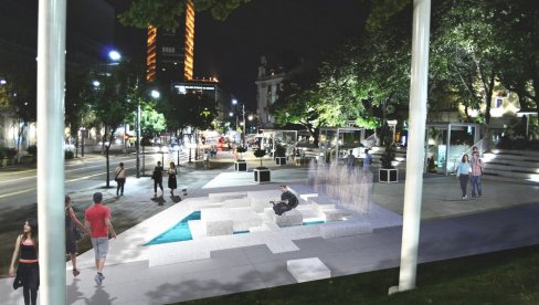 ŠETNJA FONTANOM NA CVETNOM TRGU: Radnici i mašine na centralnom platou, počela izgradnja vodoskoka ŠETNJA FONTANOM NA CVETNOM TRGU: Radnici i mašine na centralnom platou, počela izgradnja vodoskoka