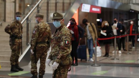 КОРОНА СЛАБИ У ИТАЛИЈИ: 13.908 нових случајева, 316 особа преминуло КОРОНА СЛАБИ У ИТАЛИЈИ: 13.908 нових случајева, 316 особа преминуло