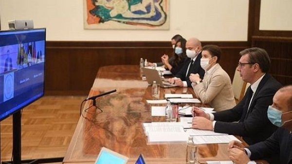 СА РАМОМ И ЗАЕВОМ Вучић на конференцији Мали Шенген СА РАМОМ И ЗАЕВОМ Вучић на конференцији Мали Шенген