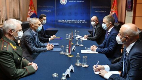 „ЗАХВАЛНОСТ НА СТАЛНОЈ ПОДРШЦИ“ Стефановић се састао са Харченком „ЗАХВАЛНОСТ НА СТАЛНОЈ ПОДРШЦИ“ Стефановић се састао са Харченком