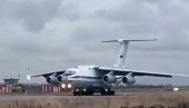 РУСКИ МИРОВЊАЦИ НА ПУТУ КА КАРАБАХУ: Десети авион полетео из Русије (ВИДЕО) РУСКИ МИРОВЊАЦИ НА ПУТУ КА КАРАБАХУ: Десети авион полетео из Русије (ВИДЕО)