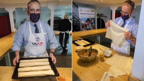 GODFRI PROTIV BACANJA HRANE: Ambasador mesio pitu GODFRI PROTIV BACANJA HRANE: Ambasador mesio pitu