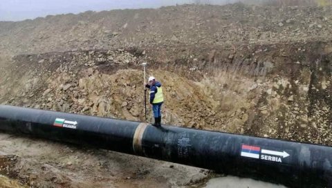 СПОЈЕНЕ ЦЕВИ, ГАС КРЕЋЕ НА ПРОЛЕЋЕ: Део другог крака Турског тока кроз Бугарску повезан са деоницом у Србији СПОЈЕНЕ ЦЕВИ, ГАС КРЕЋЕ НА ПРОЛЕЋЕ: Део другог крака Турског тока кроз Бугарску повезан са деоницом у Србији
