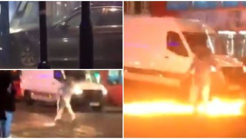 НАПАД НА ПОЛИЦИЈУ У ЛОНДОНУ! Закуцао се колима у станицу, па извадио канистер са бензином (ВИДЕО) НАПАД НА ПОЛИЦИЈУ У ЛОНДОНУ! Закуцао се колима у станицу, па извадио канистер са бензином (ВИДЕО)