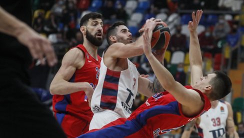 EVROLIGA: CSKA upisao treći vezani trijumf, Milutinov jednocifren EVROLIGA: CSKA upisao treći vezani trijumf, Milutinov jednocifren