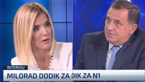 ВОДИТЕЉКА Н1 ПОКУШАЛА ДА ИСПРОВОЦИРА ДОДИКА: Ниподаштавала резултате СНСД, а о одговору који је добила прича цео регион (ВИДЕО) ВОДИТЕЉКА Н1 ПОКУШАЛА ДА ИСПРОВОЦИРА ДОДИКА: Ниподаштавала резултате СНСД, а о одговору који је добила прича цео регион (ВИДЕО)