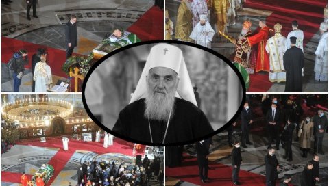 САХРАЊЕН ПАТРИЈАРХ ИРИНЕЈ: Србија се опростила од свог духовног вође (ФОТО/ВИДЕО) САХРАЊЕН ПАТРИЈАРХ ИРИНЕЈ: Србија се опростила од свог духовног вође (ФОТО/ВИДЕО)