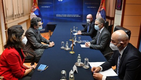 СТЕФАНОВИЋ И АМБАСАДОР ШПАНИЈЕ: Независност КиМ против међународног права СТЕФАНОВИЋ И АМБАСАДОР ШПАНИЈЕ: Независност КиМ против међународног права
