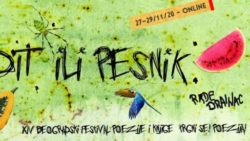 “BANDIT ILI PESNIK”: Četrnaesti Beogradski festval poezije i knjige “BANDIT ILI PESNIK”: Četrnaesti Beogradski festval poezije i knjige