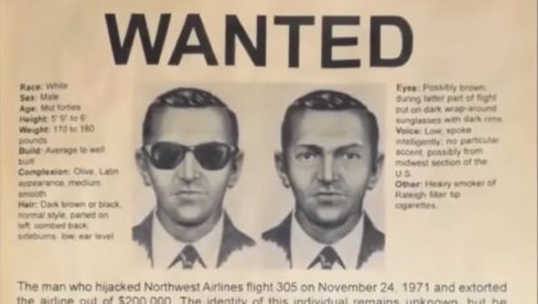 ČOVEK KOJI JE PREVARIO FBI: Ukrao je 200.000 dolara, iskočio iz aviona i otišao u legendu, a ni 49 godina kasnije se ne zna ko je on (FOTO) ČOVEK KOJI JE PREVARIO FBI: Ukrao je 200.000 dolara, iskočio iz aviona i otišao u legendu, a ni 49 godina kasnije se ne zna ko je on (FOTO)
