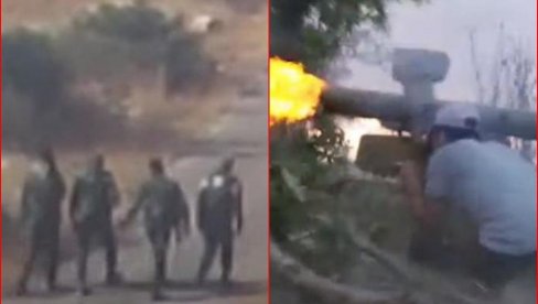 (УЗНЕМИРУЈУЋИ ВИДЕО) СИРИЈСКИ ВОЈНИЦИ ДИГНУТИ У ВАЗДУХ: Терориста их гађао против-тенковском вођеном ракетом! (УЗНЕМИРУЈУЋИ ВИДЕО) СИРИЈСКИ ВОЈНИЦИ ДИГНУТИ У ВАЗДУХ: Терориста их гађао против-тенковском вођеном ракетом!