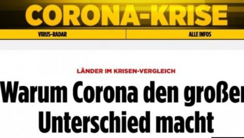 НЕМАЧКИ БИЛД О СИТУАЦИЈИ СА ПАНДЕМИЈОМ КОРОНЕ: Србија ће најбоље у Европи проћи кроз корона кризу (ФОТО) НЕМАЧКИ БИЛД О СИТУАЦИЈИ СА ПАНДЕМИЈОМ КОРОНЕ: Србија ће најбоље у Европи проћи кроз корона кризу (ФОТО)
