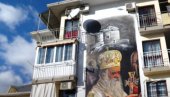 ĐEDA NE ZABORAVLJAJU: Mural kao posveta Amfilohiju i njegovim delima (FOTO) ĐEDA NE ZABORAVLJAJU: Mural kao posveta Amfilohiju i njegovim delima (FOTO)