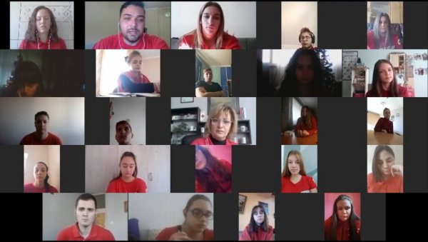 ПОВОДОМ МЕЂУНАРОДНОГ ДАНА: Онлајн дружење волонтера Црвеног крста ПОВОДОМ МЕЂУНАРОДНОГ ДАНА: Онлајн дружење волонтера Црвеног крста