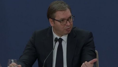 ПРЕДСЕДНИК ВУЧИЋ: Вакцину против короне добијамо када и чланице ЕУ ПРЕДСЕДНИК ВУЧИЋ: Вакцину против короне добијамо када и чланице ЕУ
