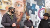 MURAL SA SIMBOLIMA ZAJEDNIŠTVA I TOLERANCIJE: Poruke Za pozitivan Zvornik povodom 25 godina od uspostavljanja mira u Bosni i Hercegovini