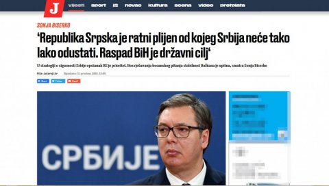 СРБИЈИ СЛОМИТИ КИЧМУ И УКИНУТИ РЕПУБЛИКУ СРПСКУ: Портал Дојче веле и хрватски Јутарњи лист упутили језиву поруку нашој земљи! СРБИЈИ СЛОМИТИ КИЧМУ И УКИНУТИ РЕПУБЛИКУ СРПСКУ: Портал Дојче веле и хрватски Јутарњи лист упутили језиву поруку нашој земљи!