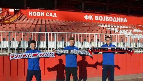 ЗА ЈАЧУ ВОЈВОДИНУ: Стипендисти потписали професионалне уговоре! ЗА ЈАЧУ ВОЈВОДИНУ: Стипендисти потписали професионалне уговоре!