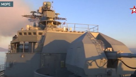НАОРУЖАН ДО ЗУБА: Маршал Шапошников испловио у Јапанско море (ВИДЕО) НАОРУЖАН ДО ЗУБА: Маршал Шапошников испловио у Јапанско море (ВИДЕО)