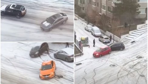 AUTOMOBILI LETE LETE PO PUTU: Sneg napravio haos u Ankari, vozači potpuno nemoćni (VIDEO) AUTOMOBILI LETE LETE PO PUTU: Sneg napravio haos u Ankari, vozači potpuno nemoćni (VIDEO)