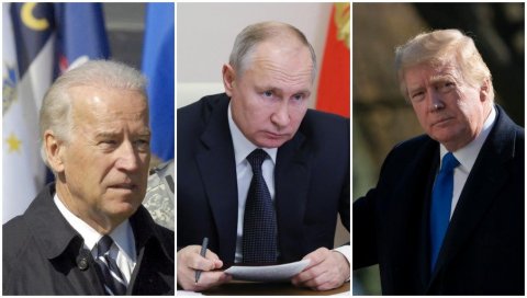ПУТИН ПОСЛАО ЧЕСТИТКЕ СВЕТСКИМ ЛИДЕРИМА: Ево шта је пожелео Трампу, а шта Бајдену ПУТИН ПОСЛАО ЧЕСТИТКЕ СВЕТСКИМ ЛИДЕРИМА: Ево шта је пожелео Трампу, а шта Бајдену