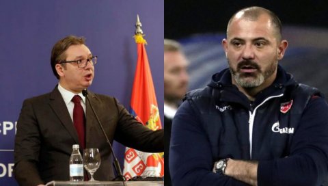 СТАНКОВИЋ ОТКРИО: Вучић ме је звао после Гента! Ево шта је председник Србије рекао тренеру Звезде! СТАНКОВИЋ ОТКРИО: Вучић ме је звао после Гента! Ево шта је председник Србије рекао тренеру Звезде!