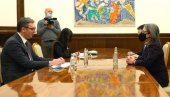 „ПУНА ПОДРШКА СРБИЈЕ“: Вучић са амбасадорком о португалском председавању ЕУ „ПУНА ПОДРШКА СРБИЈЕ“: Вучић са амбасадорком о португалском председавању ЕУ