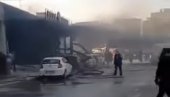 PRVI SNIMAK SA MESTA NESREĆE: Eksplodirala boca za gas, veliki broj povređenih! (FOTO/VIDEO)