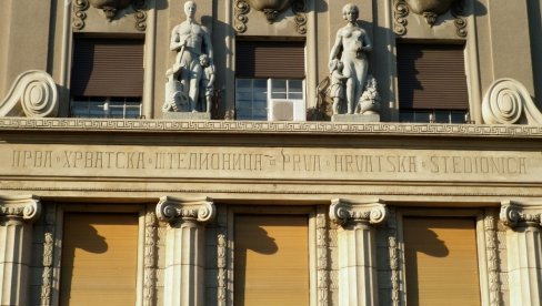 СРПСКИ ХЕГЕМОНИЗАМ ПУНИО ХРВАТСКЕ БАНКЕ: У Краљевини СХС готово седамдесет одсто капитала налазило се у Загребу СРПСКИ ХЕГЕМОНИЗАМ ПУНИО ХРВАТСКЕ БАНКЕ: У Краљевини СХС готово седамдесет одсто капитала налазило се у Загребу