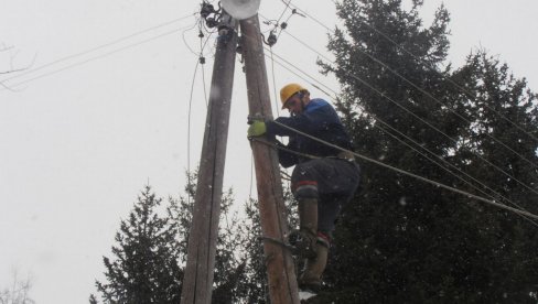 SANIRANI SKORO SVI KVAROVI NA MREŽI: Problem lokacije sa neprohodnim putevima SANIRANI SKORO SVI KVAROVI NA MREŽI: Problem lokacije sa neprohodnim putevima