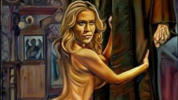 СРАМНА ФОТОМОНТАЖА: Друштвеним мрежама кружи слика голе министарке и свештеника (ФОТО) СРАМНА ФОТОМОНТАЖА: Друштвеним мрежама кружи слика голе министарке и свештеника (ФОТО)