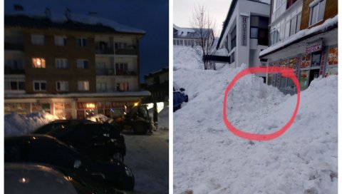 КОПАЛИ СУ ГОЛИМ РУКАМА: Ужас у Жабљаку, снег и лед пали са крова, па затрпали мајку са дететом (2)! КОПАЛИ СУ ГОЛИМ РУКАМА: Ужас у Жабљаку, снег и лед пали са крова, па затрпали мајку са дететом (2)!